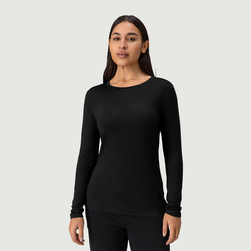 Women's Merino 200g Raglan Long Sleeve Crew