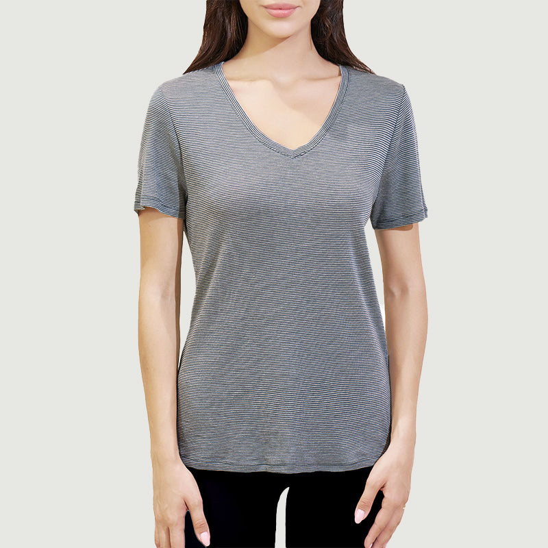 Women's Merino 200g V-Neck T-Shirt