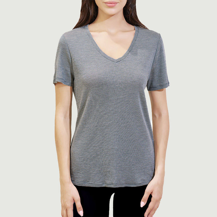 Women's Merino 200g V-Neck T-Shirt