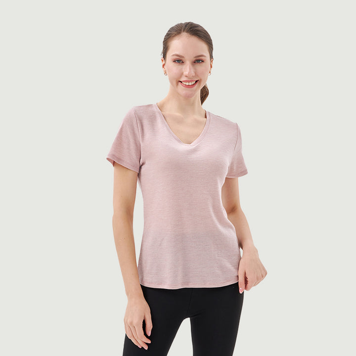 Women's Merino 200g V-Neck T-Shirt