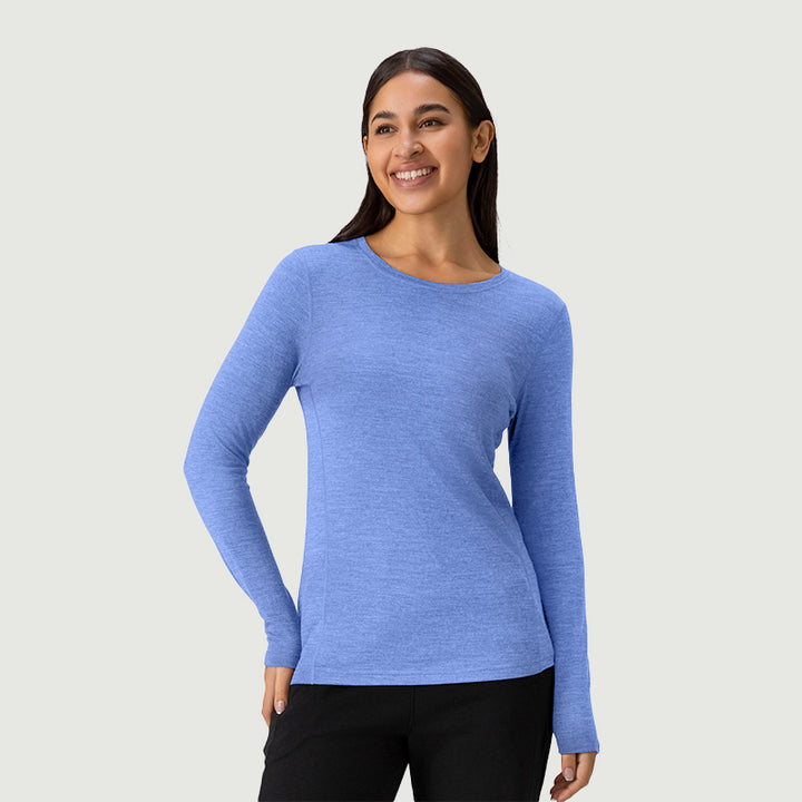 Women's Merino 200g Raglan Long Sleeve Crew