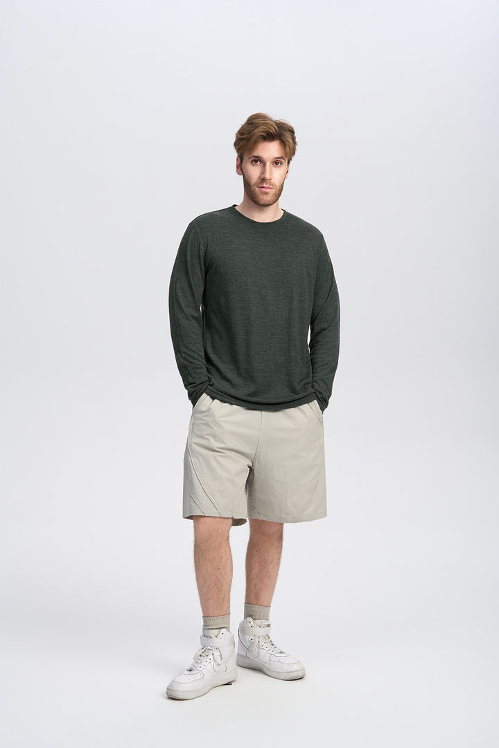 Men's Merino 170g All-Season Long Sleeve Crew