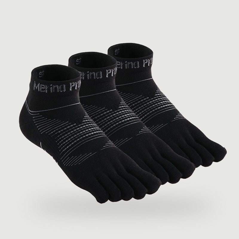 Unisex Merino Ankle Toe Socks