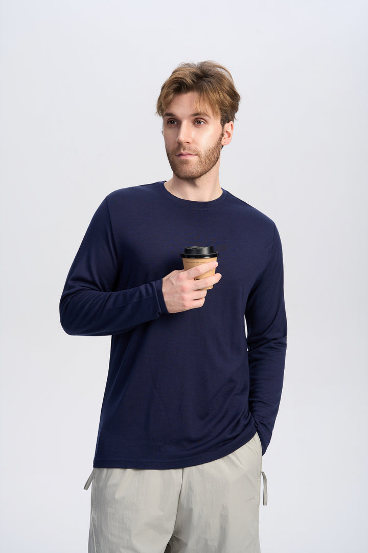 Men's Merino 170g All-Season Long Sleeve Crew