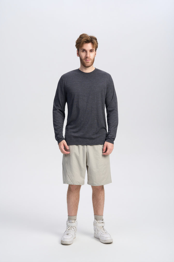 Men's Merino 170g All-Season Long Sleeve Crew