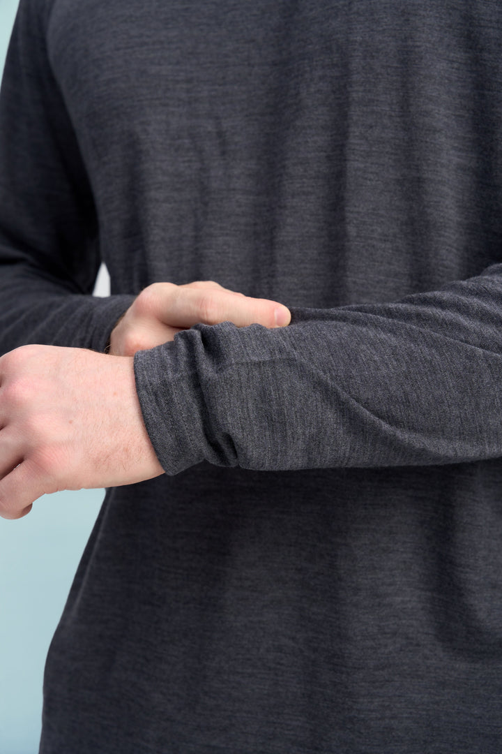 Men's Merino 170g All-Season Long Sleeve Crew