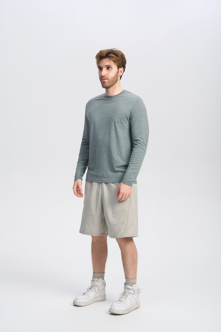 Men's Merino 170g All-Season Long Sleeve Crew