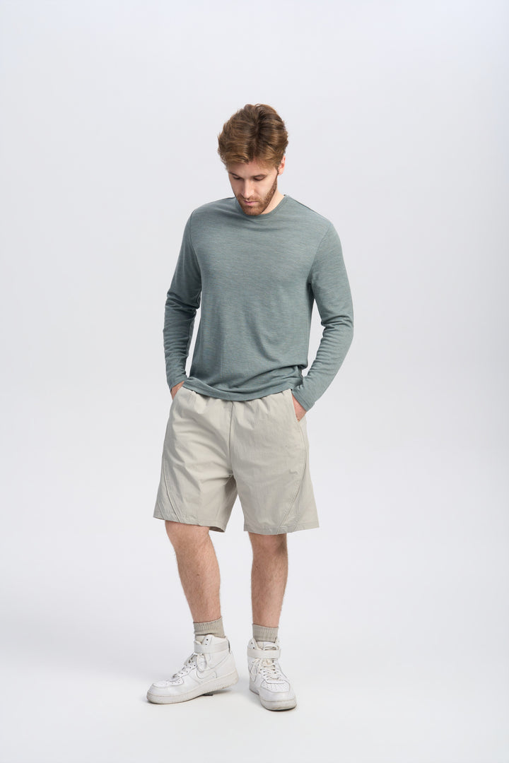 Men's Merino 170g All-Season Long Sleeve Crew