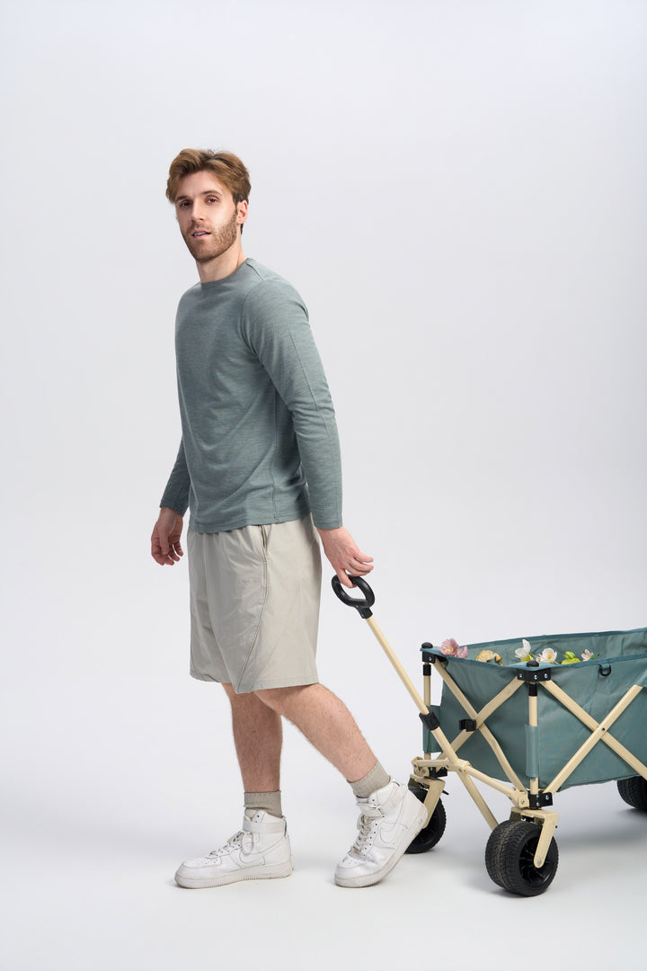 Men's Merino 170g All-Season Long Sleeve Crew