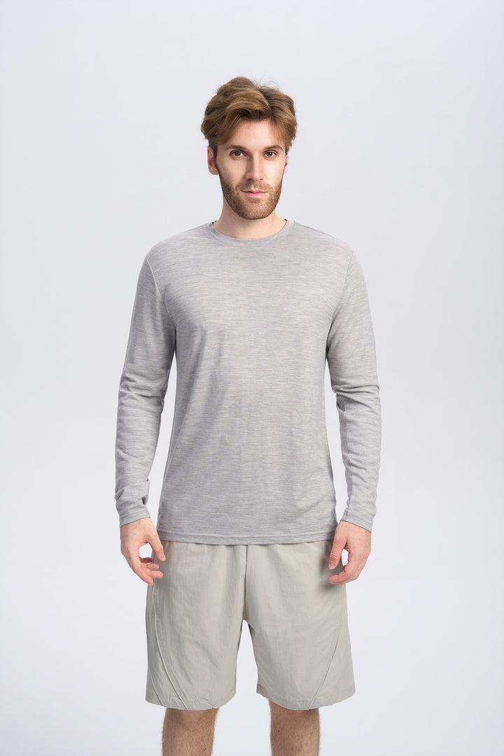 Men's Merino 170g All-Season Long Sleeve Crew
